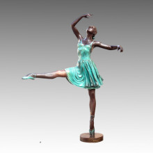 Large Statue Ballet Performers Bronze Sculpture Tpls-013